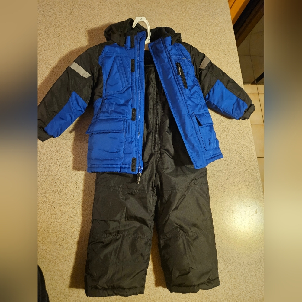London Fog Boys' Water Resistant Two-Piece Winter Snowsuit